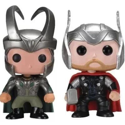 Funko Thor 01# Loki 02# PVC Vinyl Action Figure Collection 10cm Limited Edition Model Toys for Children Christmas Gift