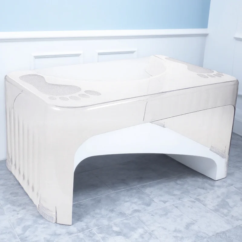 

Kids Anti-Skid Toilet Stool Durable Footstool Bathroom Step Stool for Easier Healthier Squatting Potty Foot Support