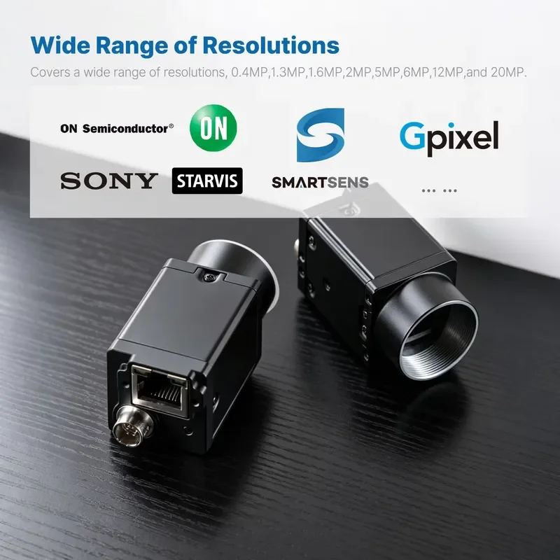 STROVAN Color GigE Vision , Rolling Shutter Area Scan Industrial Ethernet for Factory Visual Measurement