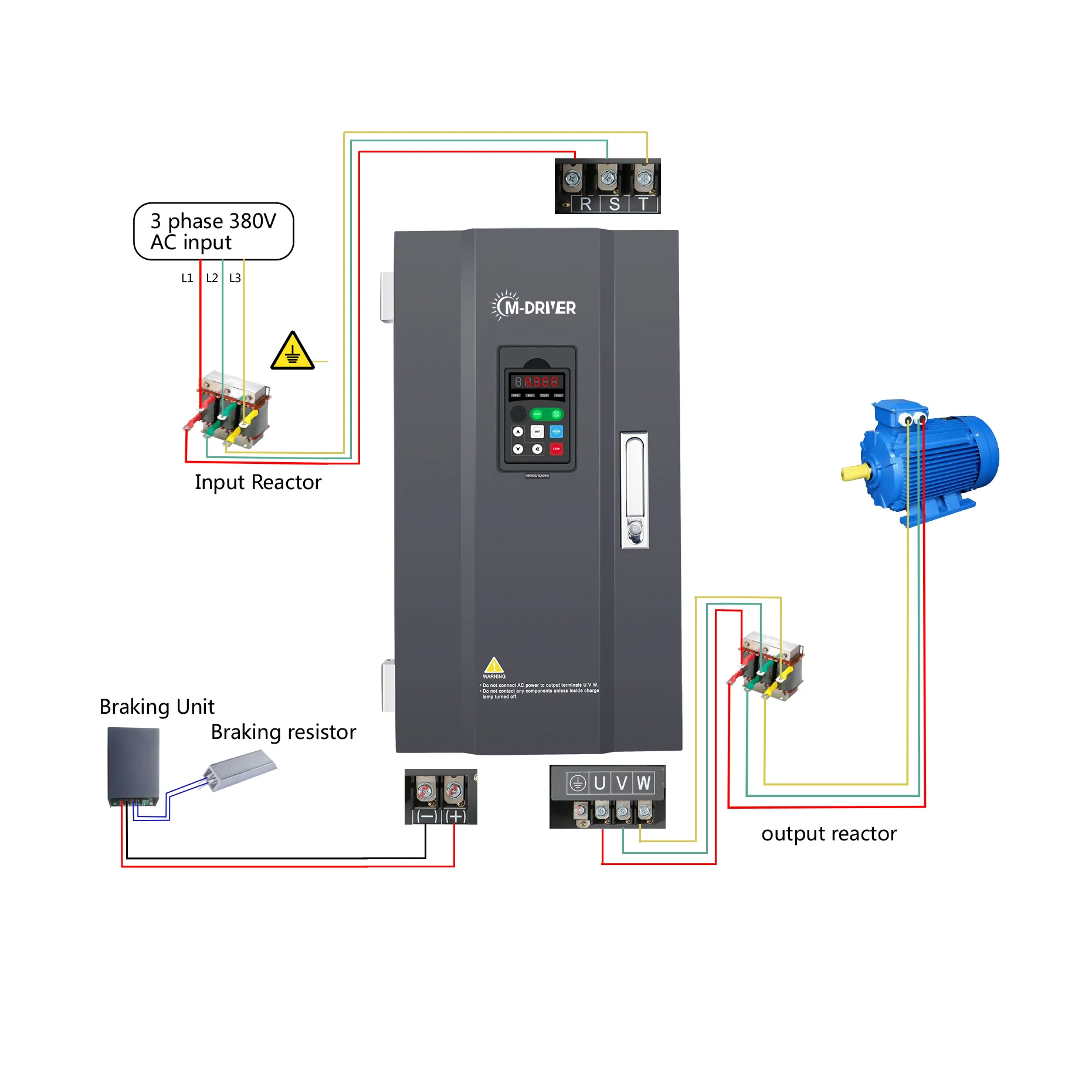 

TLF 3 Phase 380V 415V 460V Ac Variable Speed Drive 132KW VFD VSD Frequency Inverter