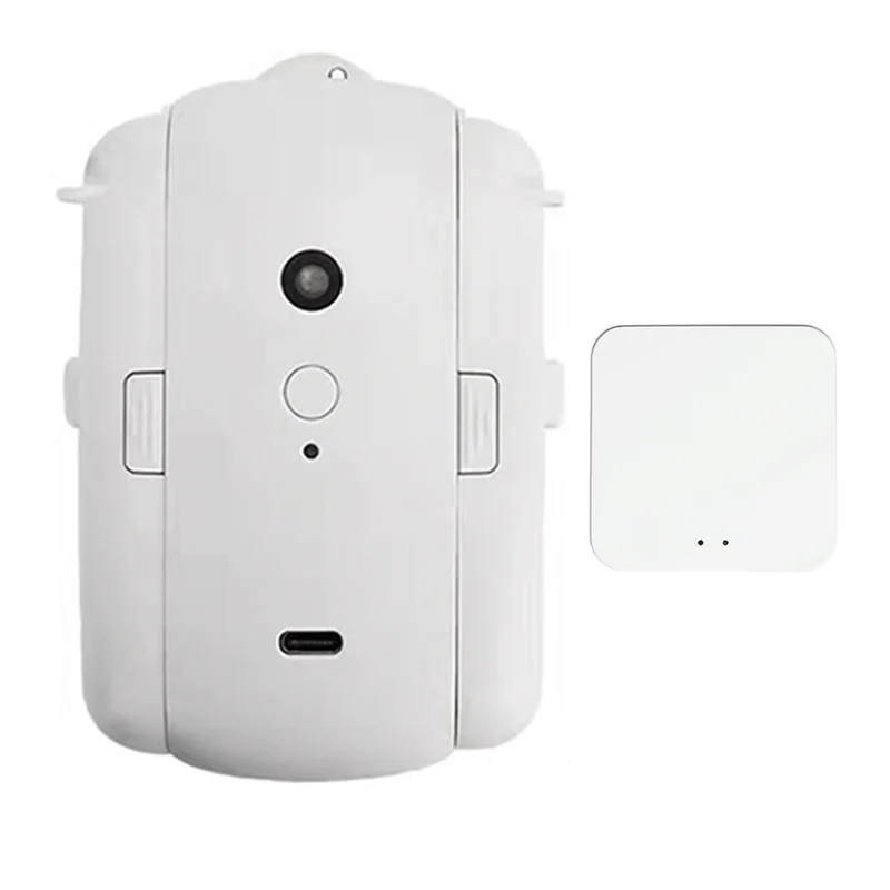 

B47C Tuya Smart Automatic Curtain Opener Gateway Bluetooth Track Curtains Switch Robot Remote Control For Alexa Google Home