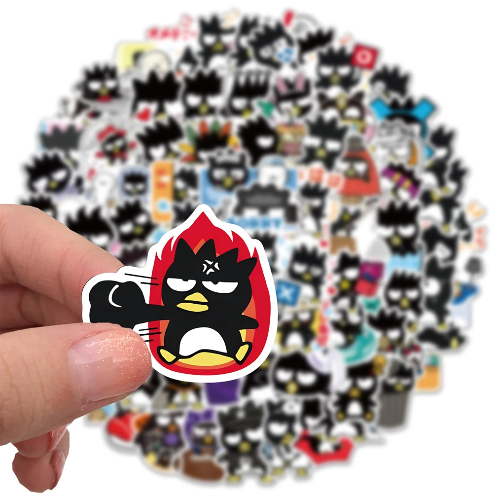 10/30/50/100PCS BADTZ-MARU Cute Anime Stickers DIY Snowboard Laptop Luggage Guitar Cool Waterproof Graffiti Sticker Decals Toy