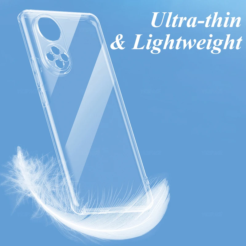 Soft Silicone Transparent Phone Case For Huawei Nova 13 12 11 Ultra 11i 10Z 10 9 8 7 Pro SE 7i Ultra Thin TPU Back Cover view 2