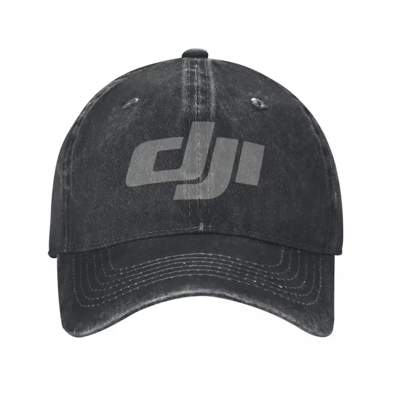 Y2K 2024 DJI cap drone logo baseball cap hip hop retro couple women slicker hat sunscreen running hipster snapback cap gift idea