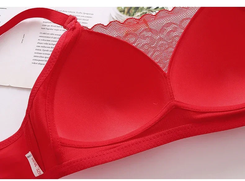 레이스 심리스 큰 사이즈 여성 브라 편안하고 통기성 좋은 스포츠 뷰티 백 베스트 슬립 모아주는 랩 체스트 튜브탑