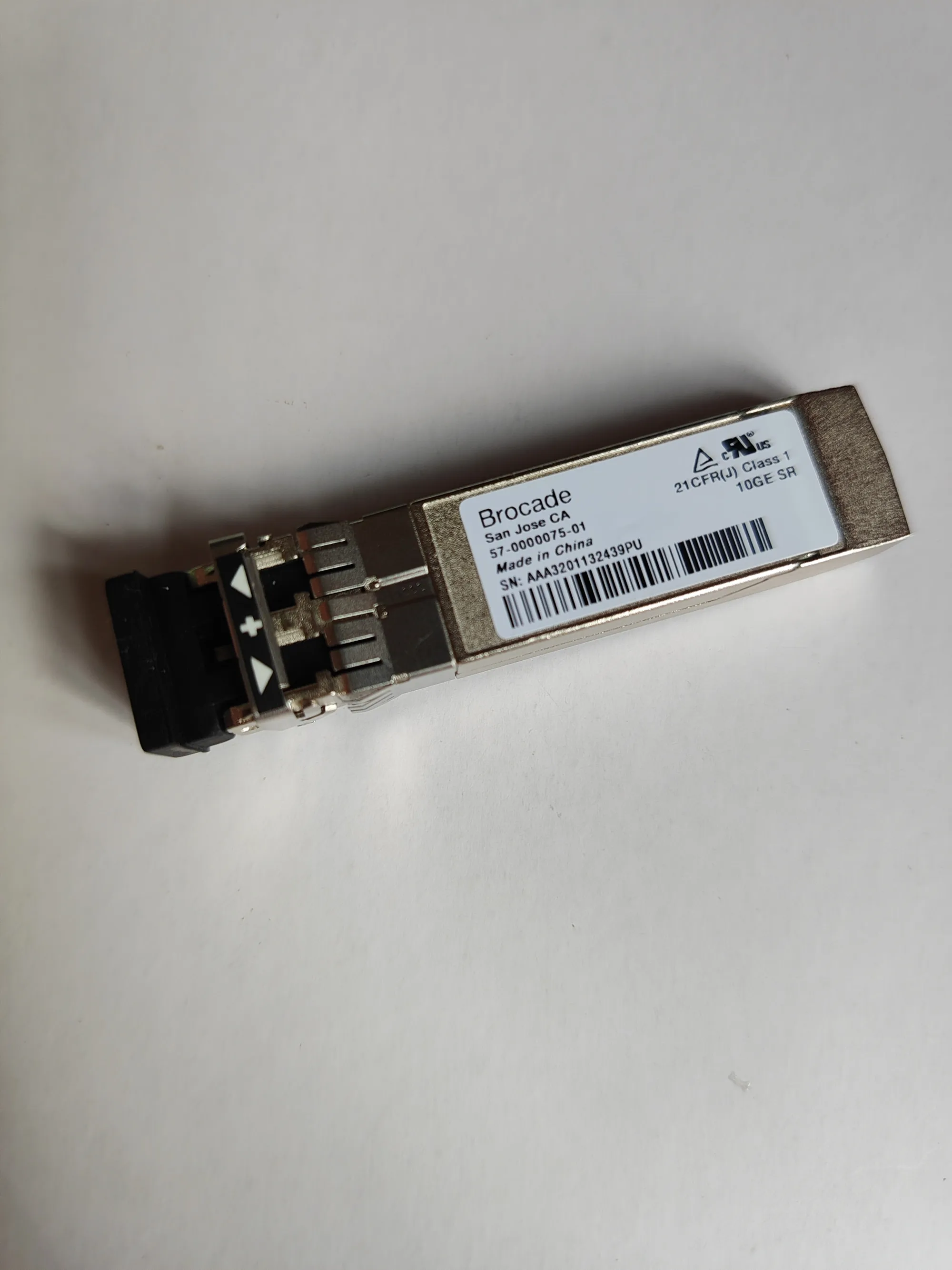 Brocade SFP 10G SR Optical Fiber Module 57-0000075-01/300m 850nm/BR-1020 Module//Brocade 10GB Sfp/Switch Port Module