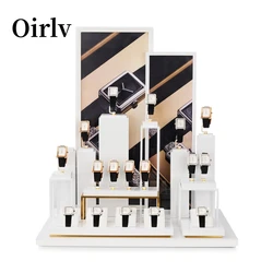 Oirlv Premium Watch Stand White Wrist Watch Holder Display Rack Watchshop Showcase Multiple Styles Wrist Watch Display Stand Set