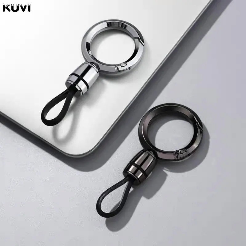 Neue Legierung Auto Schlüsselbund männer High-end-Auto Lanyard Einfache frauen Schlüsselbund Anti Verlust Auto Schlüsselanhänger schlüssel Ketten Zubehör Styling