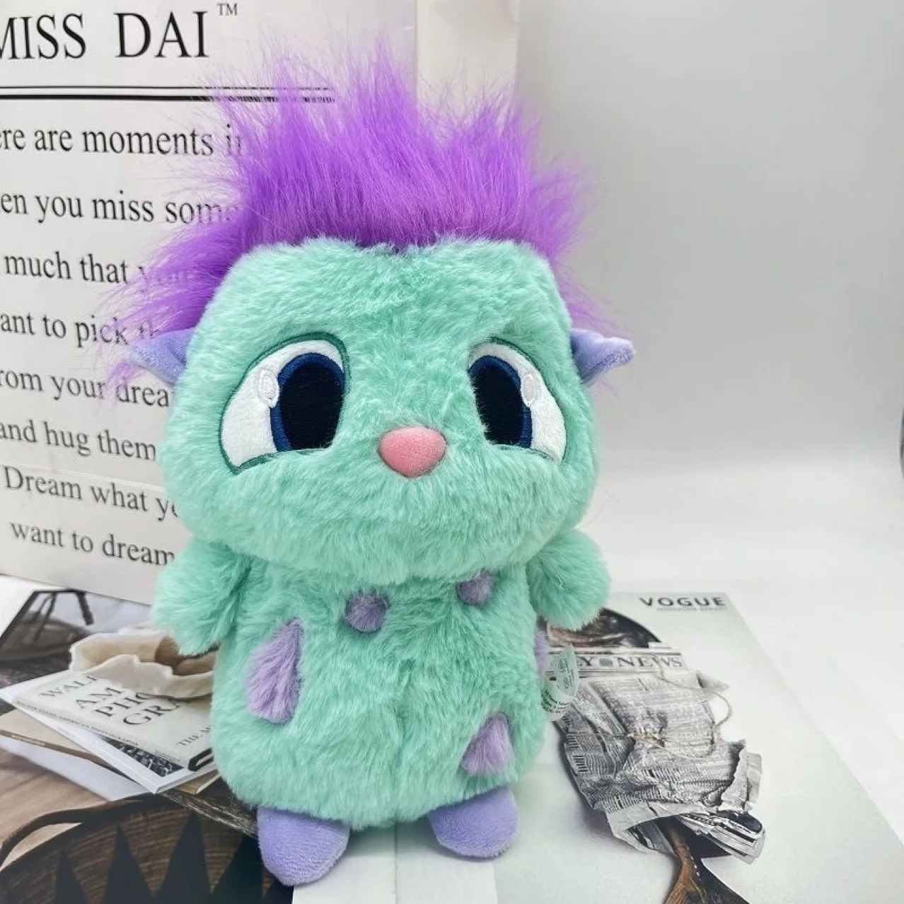 Peluche Bibble De 25 Cm - Muñeco De Felpa Suave Con Diseño De Personaje - Decoración Y Regalo Para Niños Y Niñas - Ideal Para Abrazar