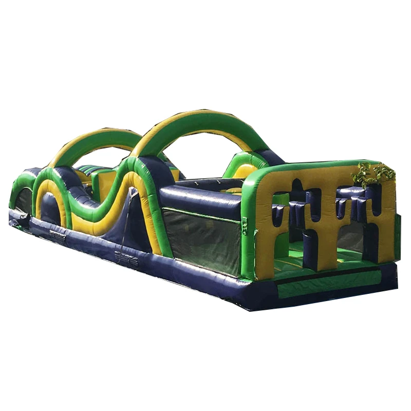 Inflatable Racing Obstacle Course Inflatable Sports Games for Training Outdoor Class Use