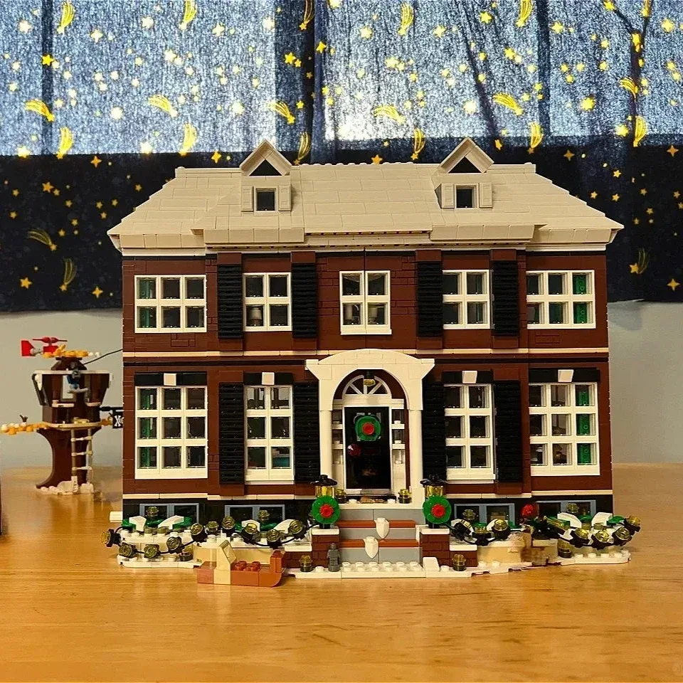 

Miniso Disney New Ideas Home Alone House 21330 Building Blocks Bricks Ducation Toy for Boy Kids Christmas Birthday Gift 3955 Pcs