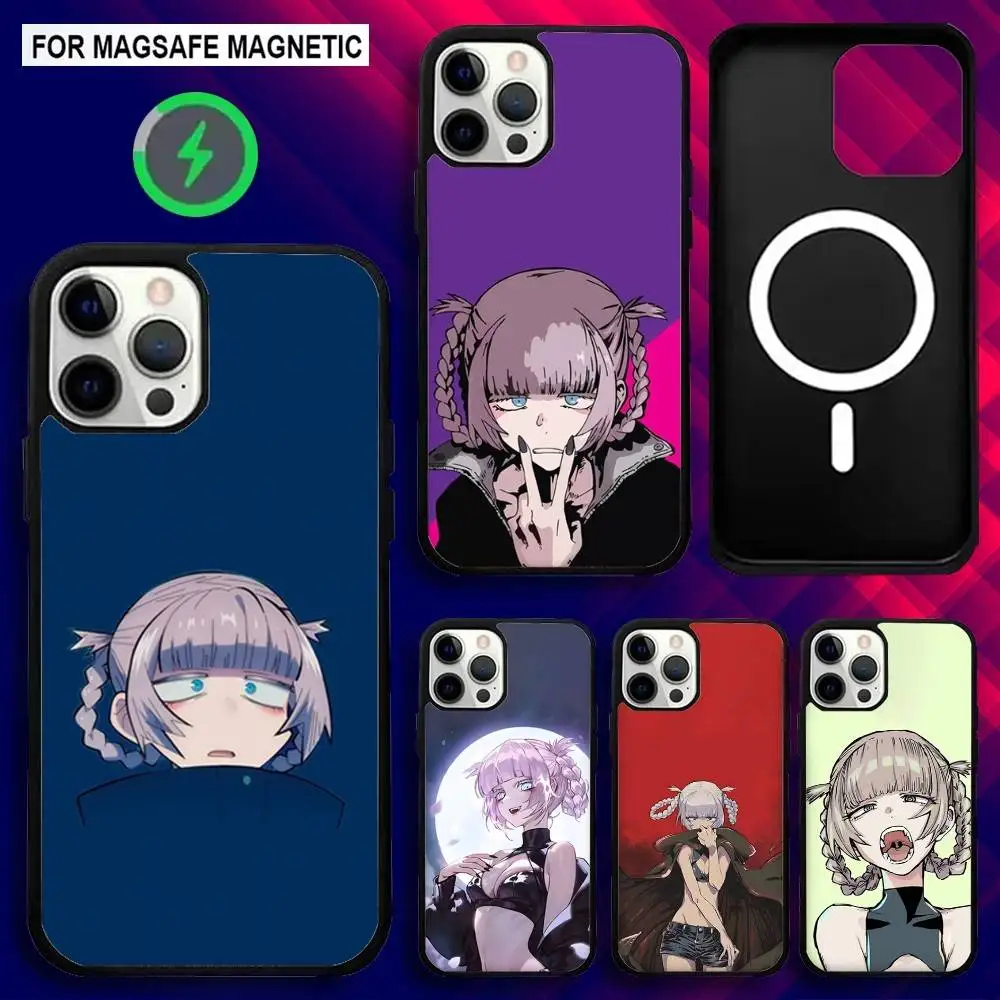 

N-Nazuna nanakusa Phone Case For iPhone 16e,16,15,14,13,12,11,Plus,Pro,Max,Mini Magsafe Magnetic Wireless Charging