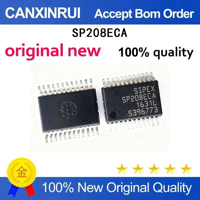 (5-100 Pieces)Brand new original SP208ECA SSOP24 spot chip IC