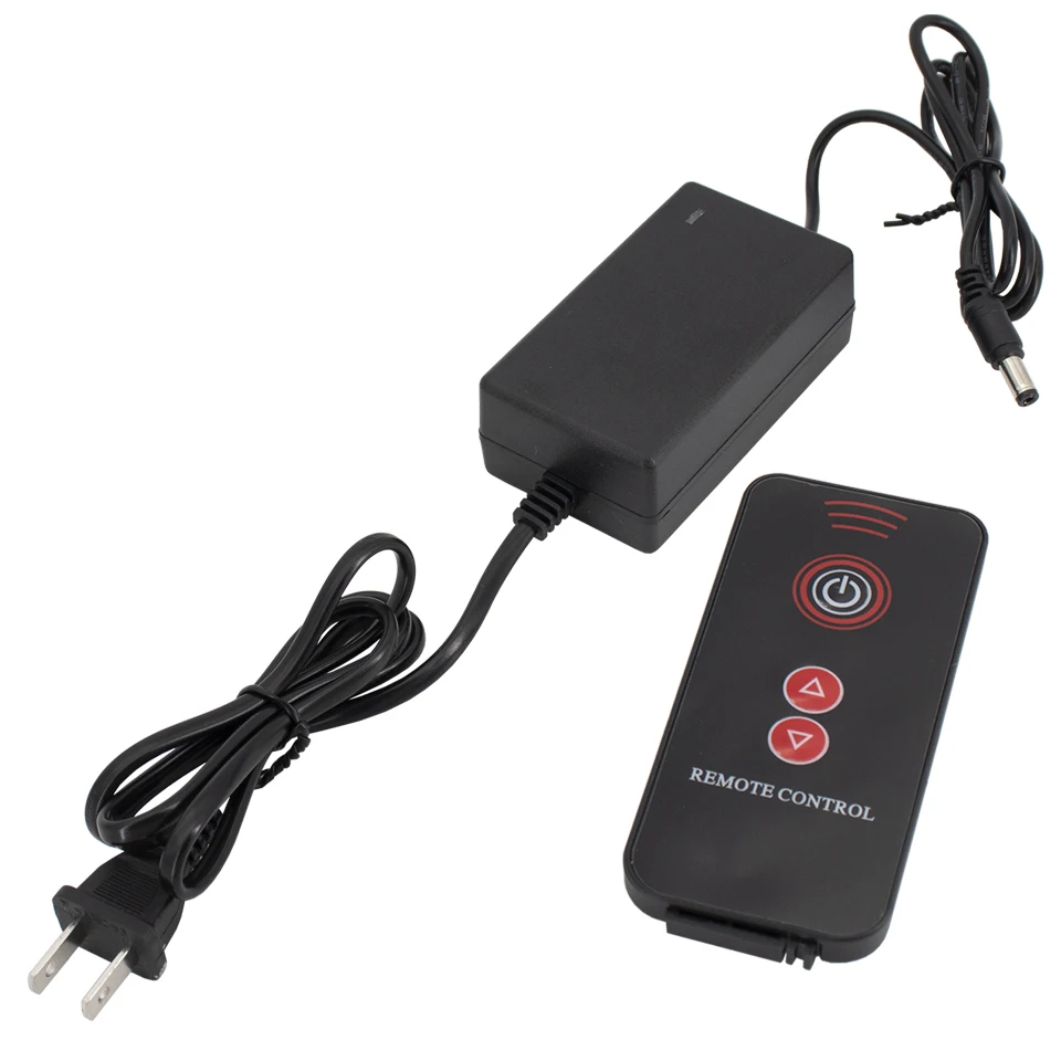 100V-240V Remote Control Power Supply 8-Speed Governor For DIY Mini Telescopic Linear Actuator Adapter Electric Tool US/EU Plug