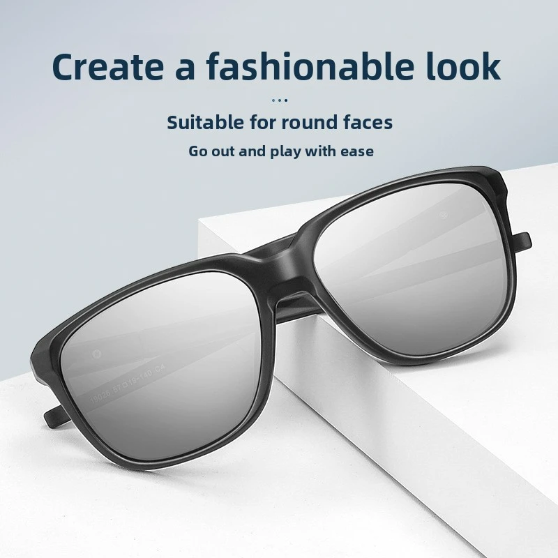 

Double-Curved Oversized Polarized Sunglasses - TR90 Lightweight Slim-Fit 3D Cut UV400 Blue Light Block Outdoor Sports