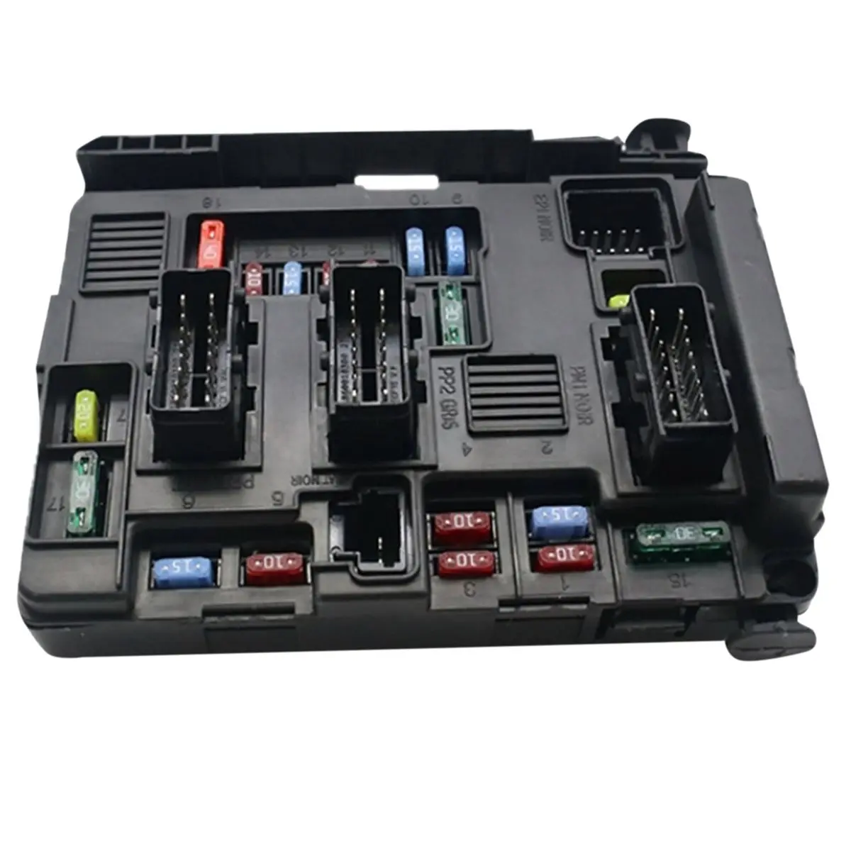 ABQE 9643498880 Car Fuse Box Voltage Module Battery Sensor for Peugeot 206 307 406 Citroen C3 C2 2004 Sxara Picasso