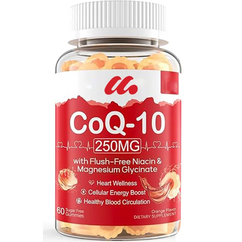 Heart health, cellular energy boost, providing healthy blood circulation -60 gummies