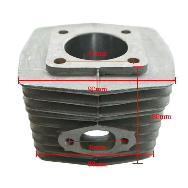 Cylinder Piston Kit For Regular 49cc 50cc 2 stroke Motorized Bike High Quality New