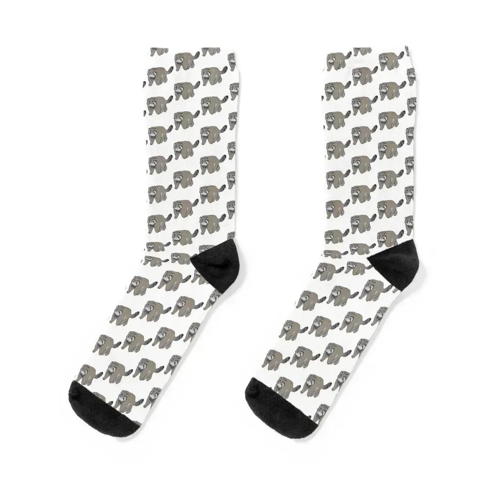 

Pallass cat illustration Socks kids basketball compression man Socks Ladies Men's