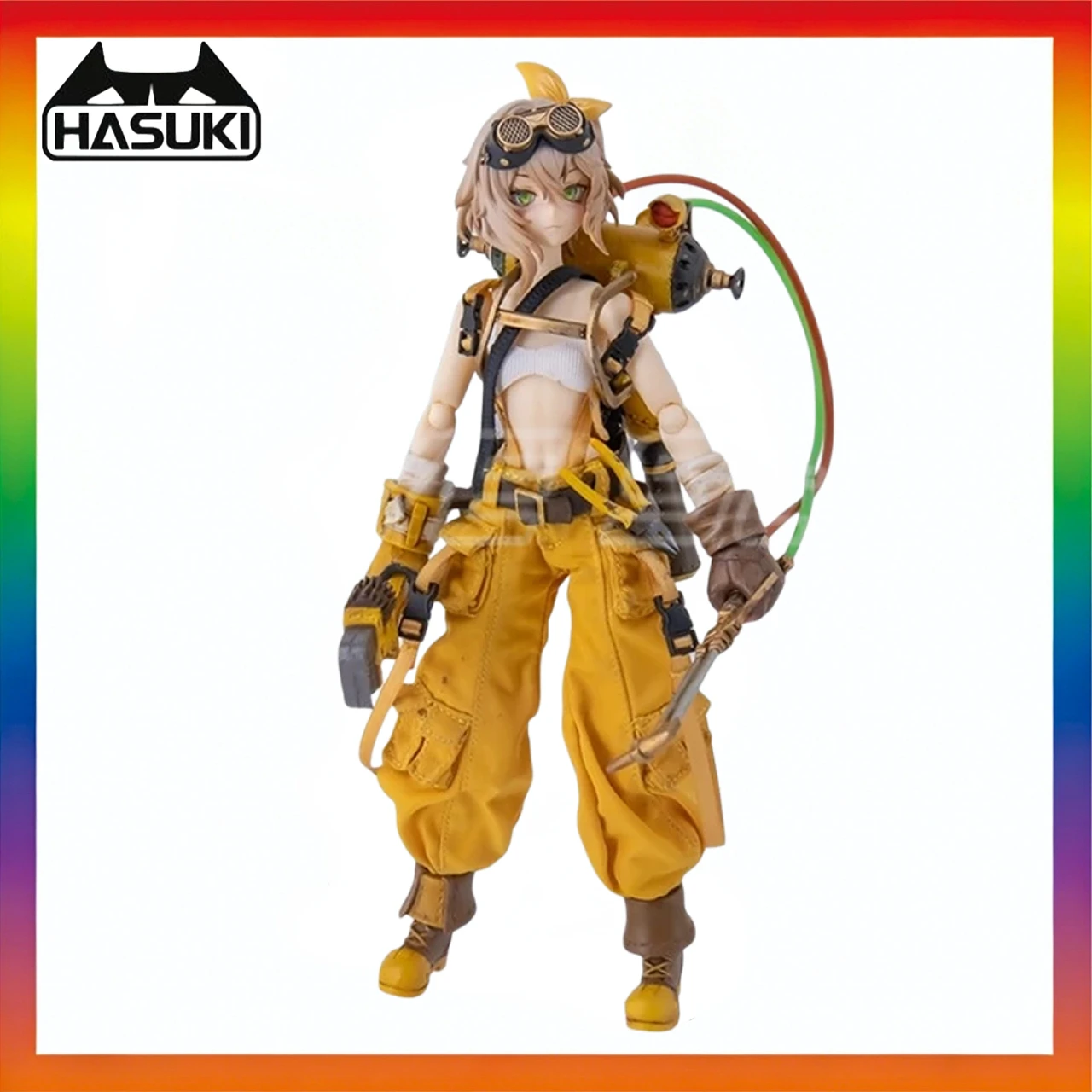 

In Stock Original LYNXPULSE HASUKI Pocket Art PA007 Mechanic Fiona 1/12 Action Doll Model Toys Gifts