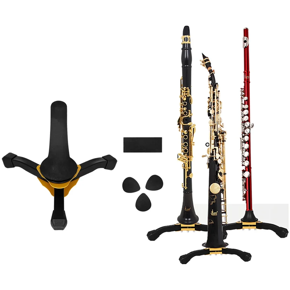 SLADE Foldable Saxophone Stand Flute Clarinet Sax Tripod Holder Stand Portable Saxofon Stand Wind Instrument Parts & Accessories