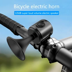 120db Electric Bicycle Horn Loud Bike Bell With Warning Sound Bike Horns With Warning Sound And Battery For Kids Scooters Bikes