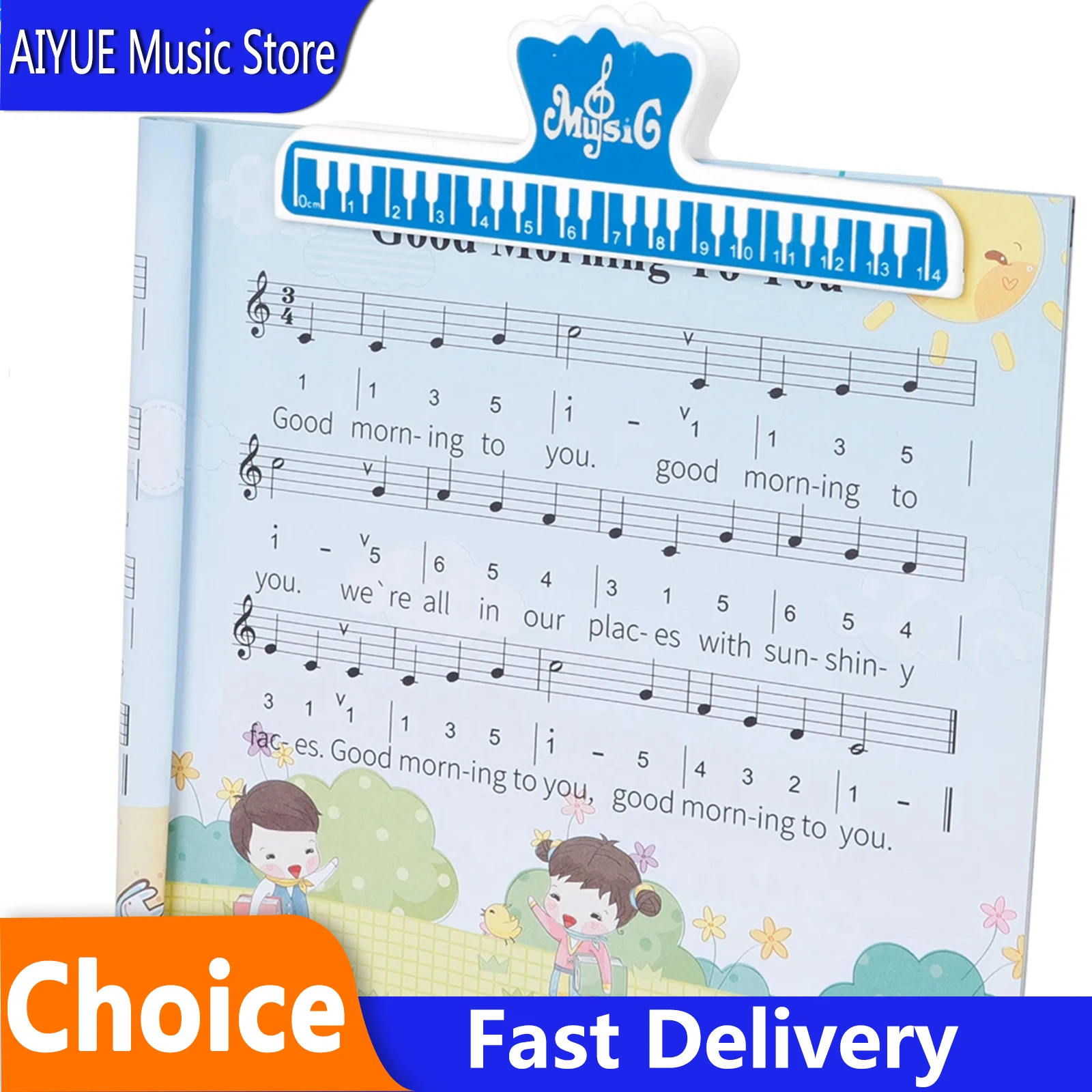 IRIN Score Clip Anti Oxidation Score Clip ABS Universal Suitable For Music Performance Score Clip Instrument Accessories