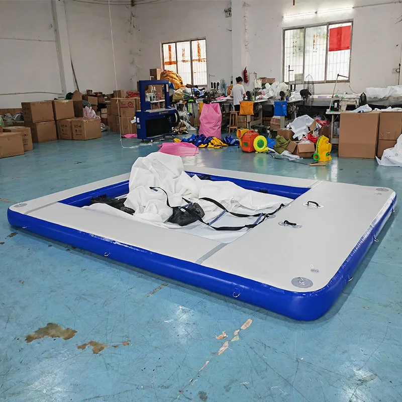 

Durable Popular Outdoor Inflatable Water Platform Airtight Swimming Pool Inflatable Sea Pool for Sale