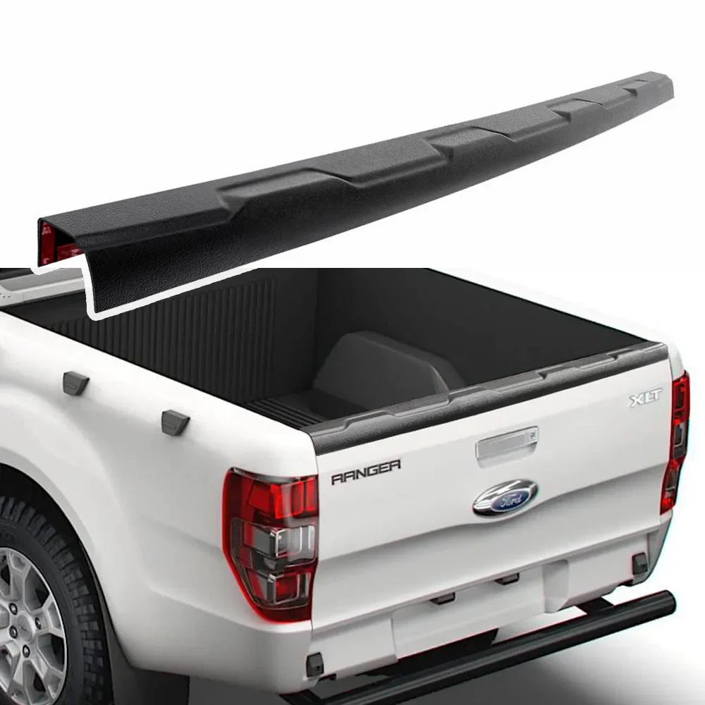 Tailgate Cover Cap Trim Rear Protector for Ford Ranger 2012-2022 T6 T7 T8 Wildtrak Limited XL XLT Car Accessories