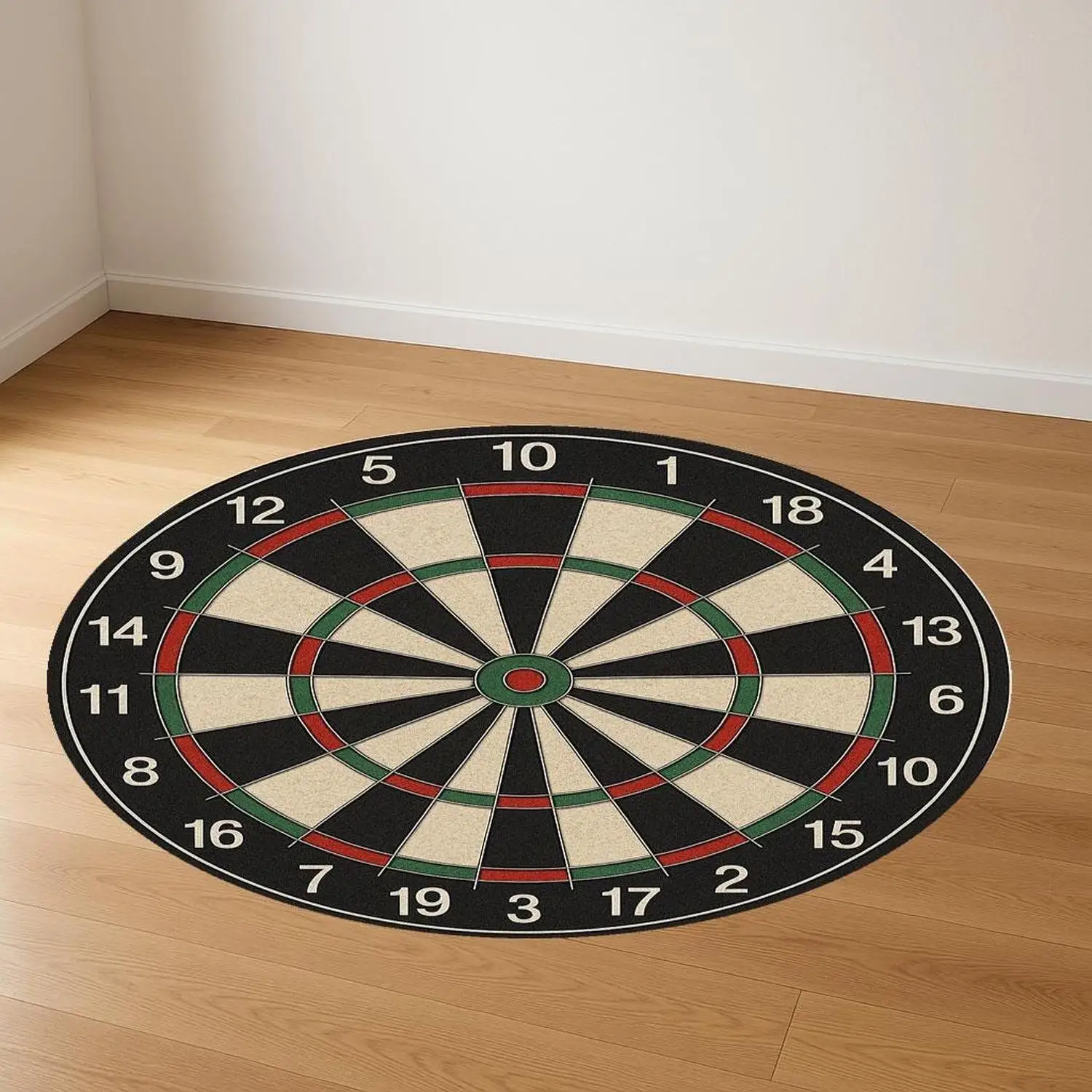 [Room Decoration Carpet] Dart Round Carpet Game Room Sports Decorative Carpet