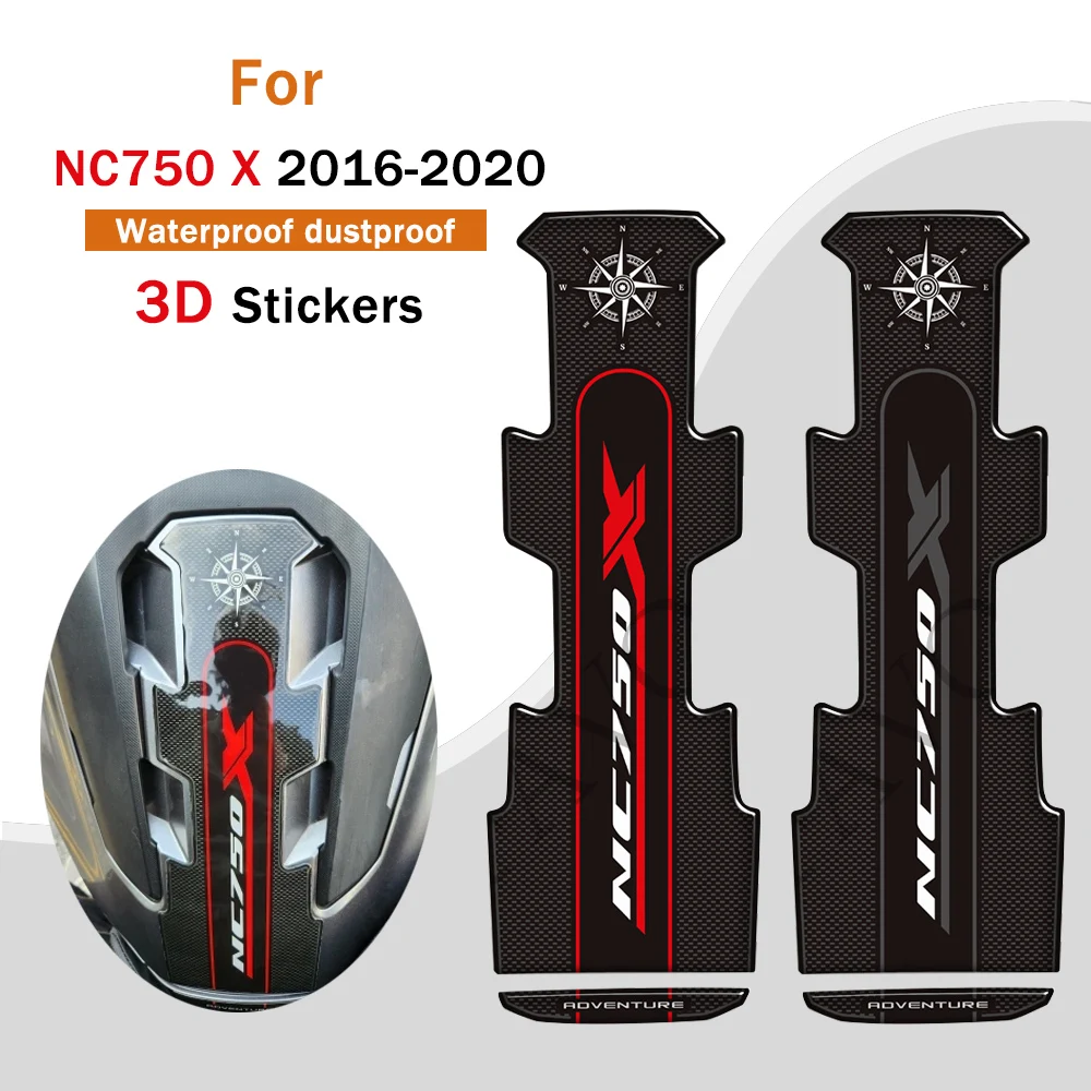 

Motorcycle Stickers Protector Decals Tank Pad Side Grips Gas Fuel Oil Kit Knee For Honda NC750 X NC750X 2016 - 2020