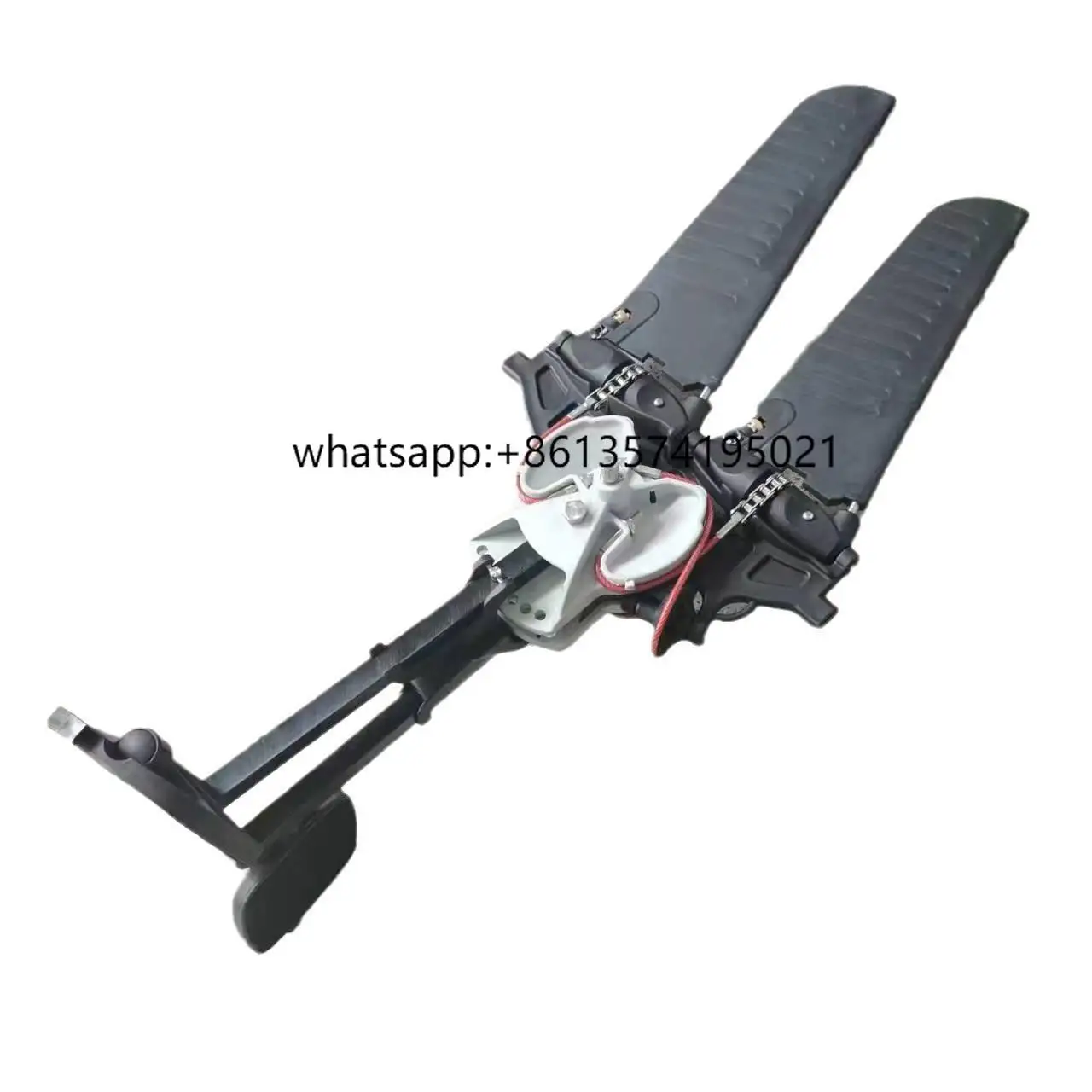 

Fin Pedal Drive System For Fishing Kayak With Adjustable Footrests Motor Compact Powered Ocean Accessories Mount Conversion