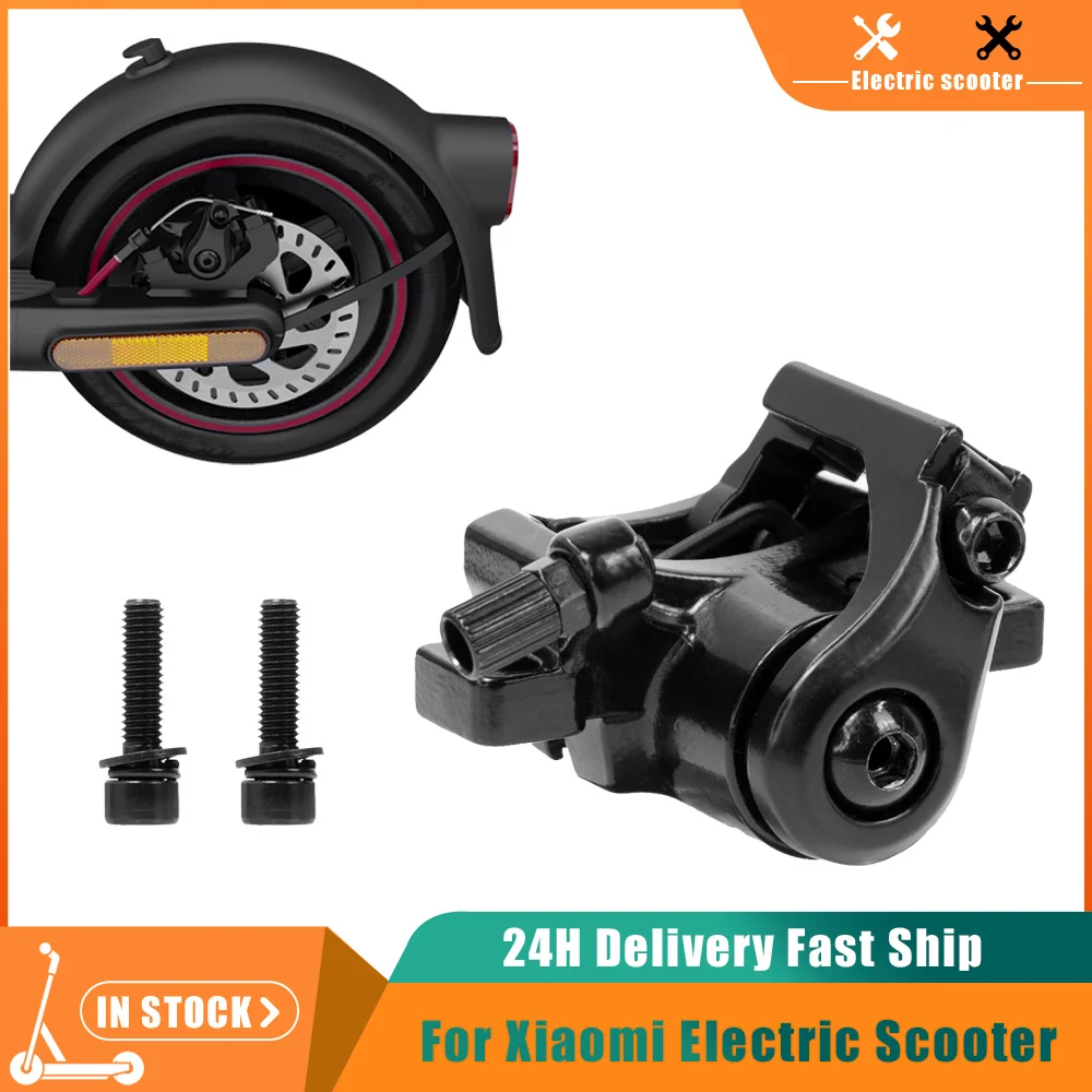 

Brake Caliper Rotor Rear Wheel Disc Brake For Xiaomi 4 Pro MI 3 Electric Scooter Disc Brake Aluminum Alloy Parts Included Pads