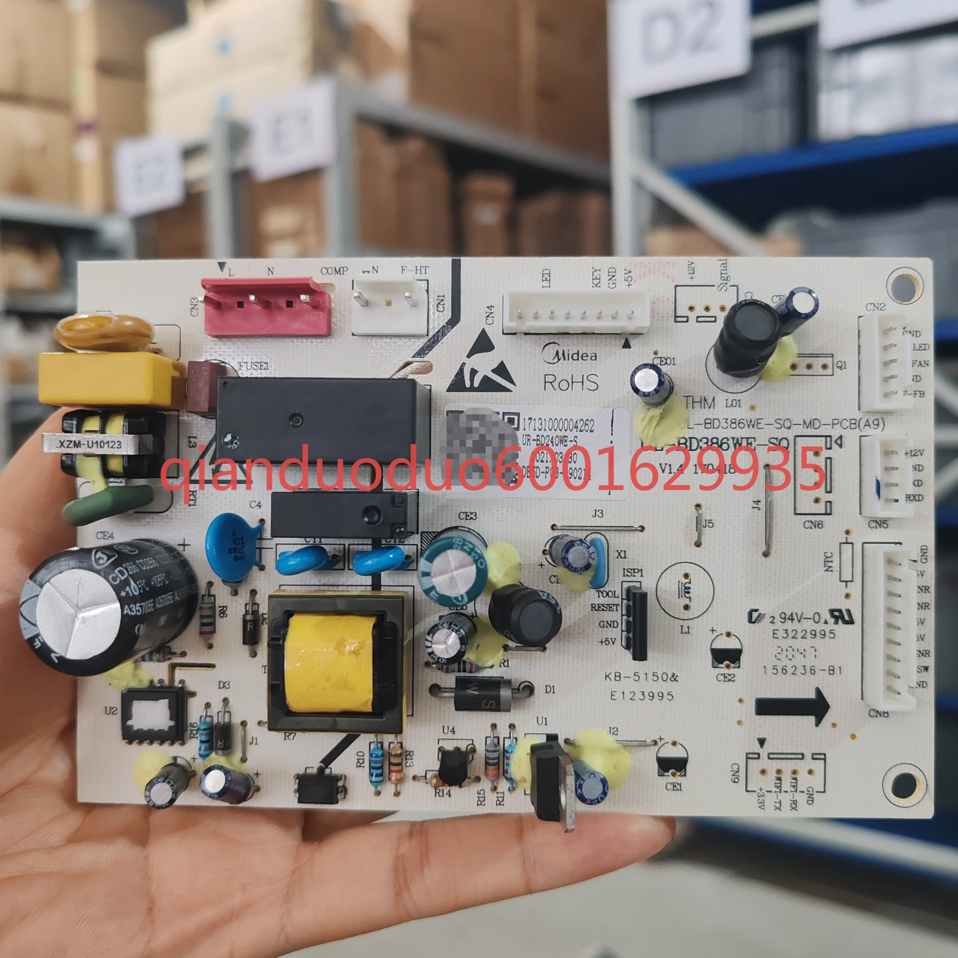 

Suitable for Midea refrigerator plate UL-BD386WE-SQ CE-BD240WE-ST 17131000004262