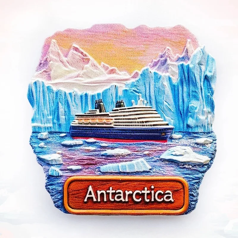 

Antarctica Fridge Magents Glacier Cruise Ship Fridge Stickers Birthday Gifts Home Decoration