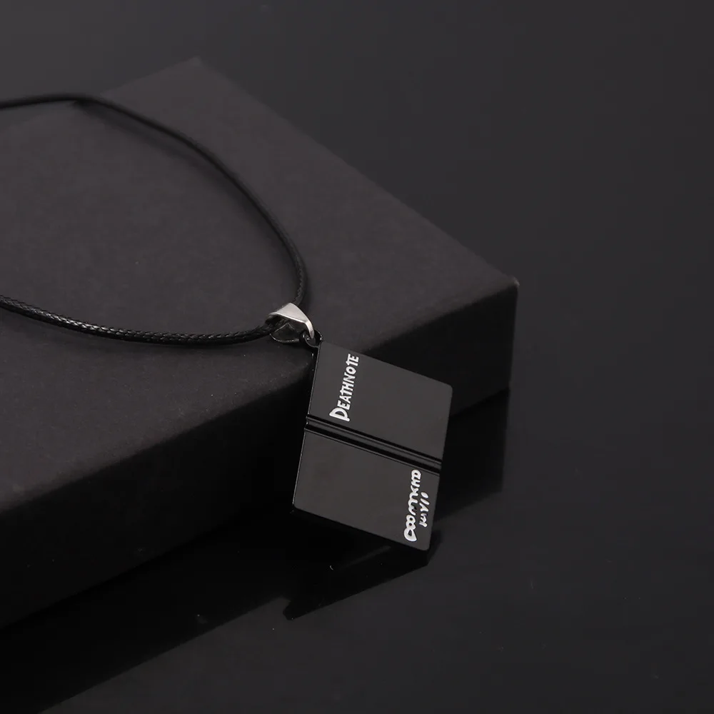 Anime Death Note Keychain Black Notebook  Pendant Key Chain Cospaly Accessories Keyring for Women Men Jewelry Gifts
