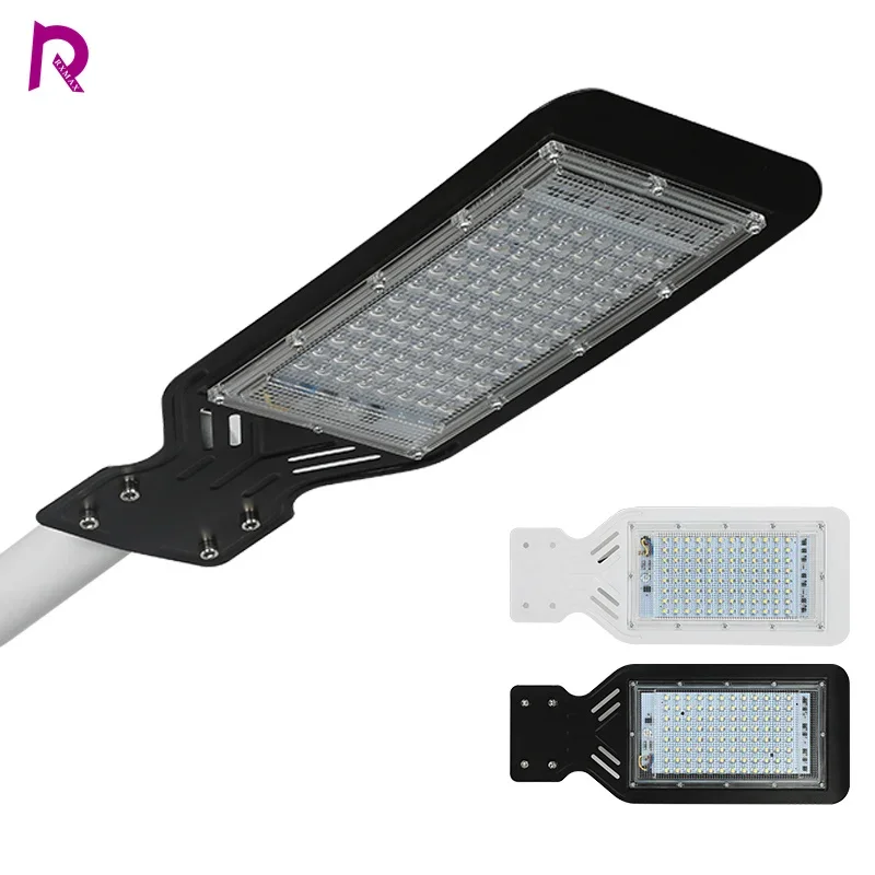 100W Led Street Light Outdoor Spotlight Flood Lamp Waterproof Parking Lighting AC110V 220V Exterior Street Lamp for Yard Square