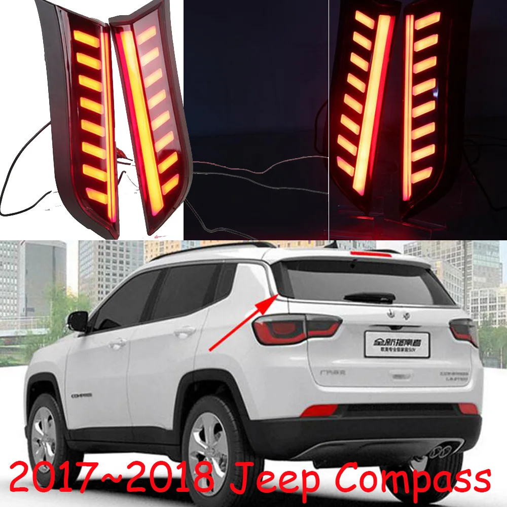 

car styling,Compass rear light,2017 2018,LED,compass taillight,cherokee,comanche,commander,Liberty,patriot,tj;Compass fog light