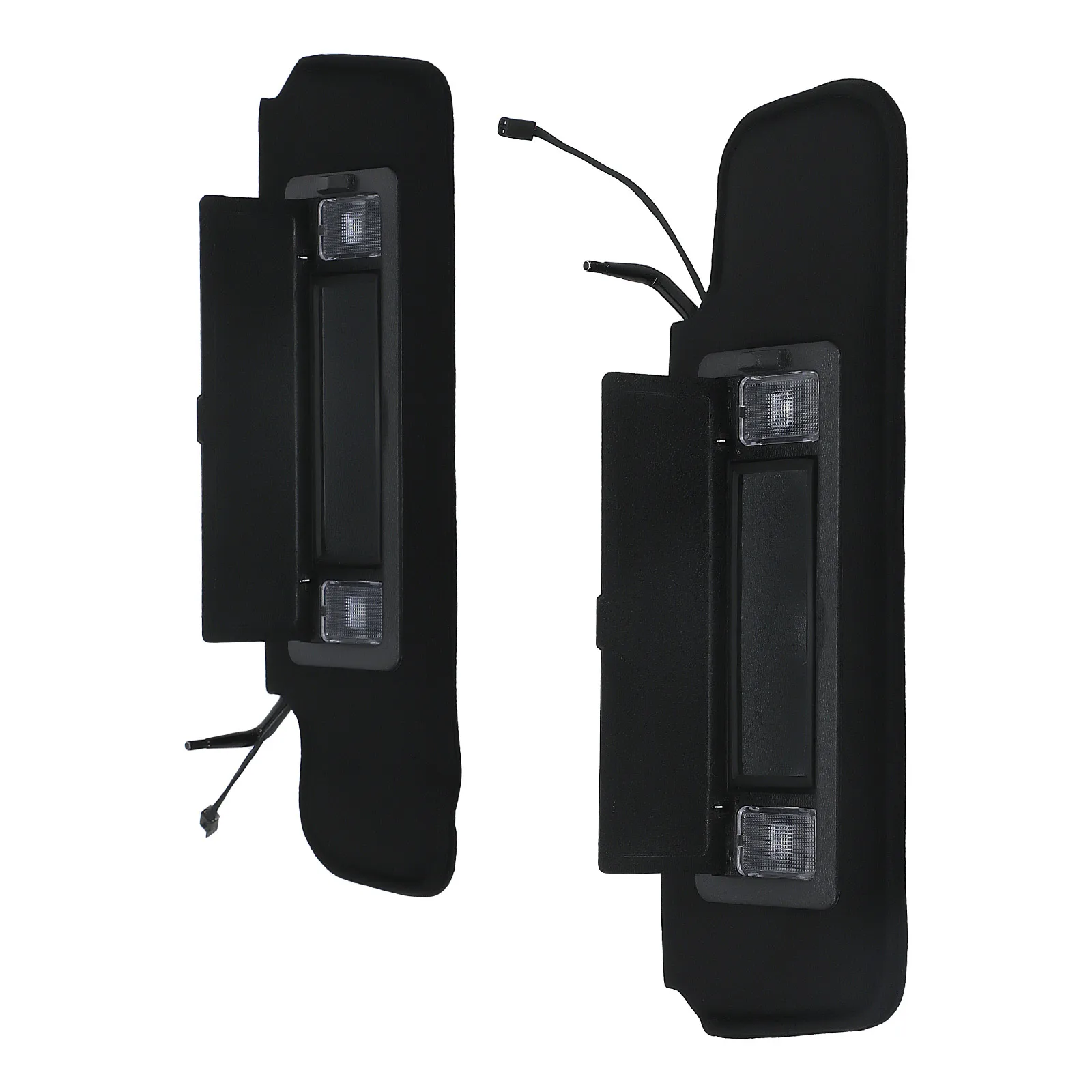 

Sunvisor Pair New W/Vanity Mirror & LED Light For Chevrolet C4 Corvette 14081826