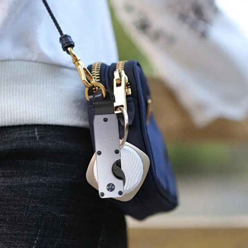 Key Organizer For Men Smart Keychain Innovative Keyholder Metal Compact Key Organizer And Holder Folding Pocket Key Holder Key