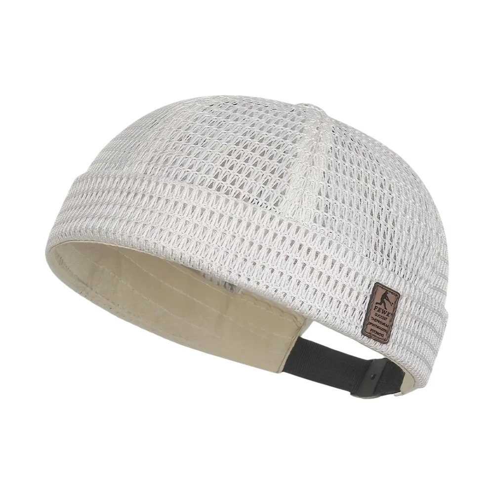 AliExpress NONE Summer Mesh Cap Fashion Breathable Adjustable Hiking Cycling Outdoor Beanie Men Retro Lightweight Hollow Out Running Hats