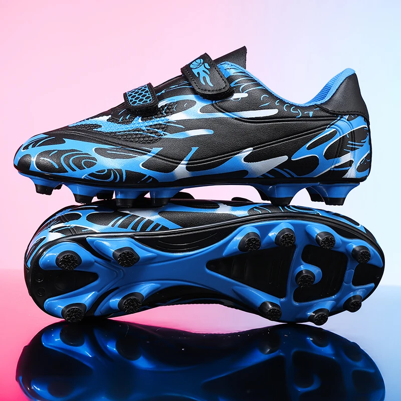 Neue Männer Kinder Fußball Stiefel Ultraleicht Jungen Professionelle Fußball Schuhe Stollen Nicht-Slip Spiel Gras Training Schuhe Drop Verschiffen – Detail 8
