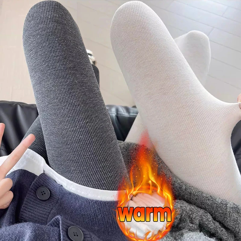 

3color Korean Style High Elastic Thicken Tights Leggings for Women Warm Pantyhose Soft Stocking Harajuku Streetwear Fashion Sock