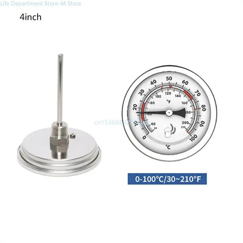 Brewing Thermometers 20℃-120℃ Home Winery Temperature Measurement, Displays Double Scale, For Home Winemaking Equipment image 4