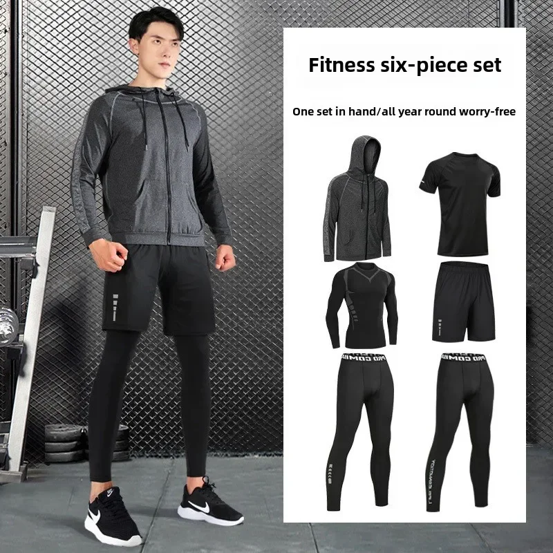 2025 ใหม่แฟชั่นผ้าลินินสีเทาชุดวิ่งชายผ้าไหมน้ําแข็งบาง Speedo ชุดกีฬาชุดบาสเกตบอล Morning Running GYM