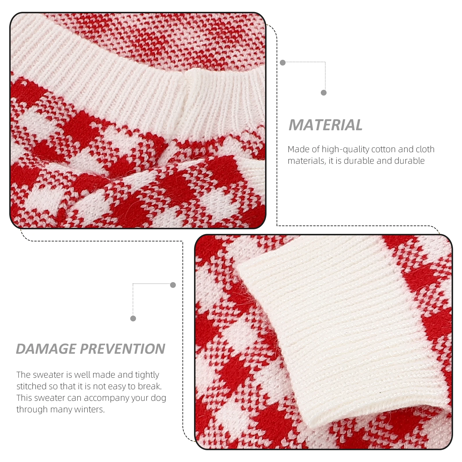 

Warm Pet Sweater Winter Clothes Puppy Costume 2024 Cozy Fashion Outdoor Cute Dog Apparel Cold-Proof Durable Comfortable Dog