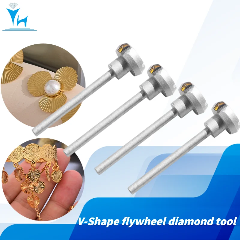 

YUHE MCD Diamond Tools Flywheel Tool Jewelry Cutting Tools Gold Silver Copper Jewelry Engraving Tool Jewelers