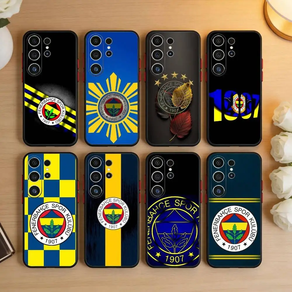 

Cool L-Turkey Fenerbahce-s Pattern Phone Case For Samsung S26,S25,S24,S23,S22,S21,S20,Ultra,Plus,FE Black Soft Cover