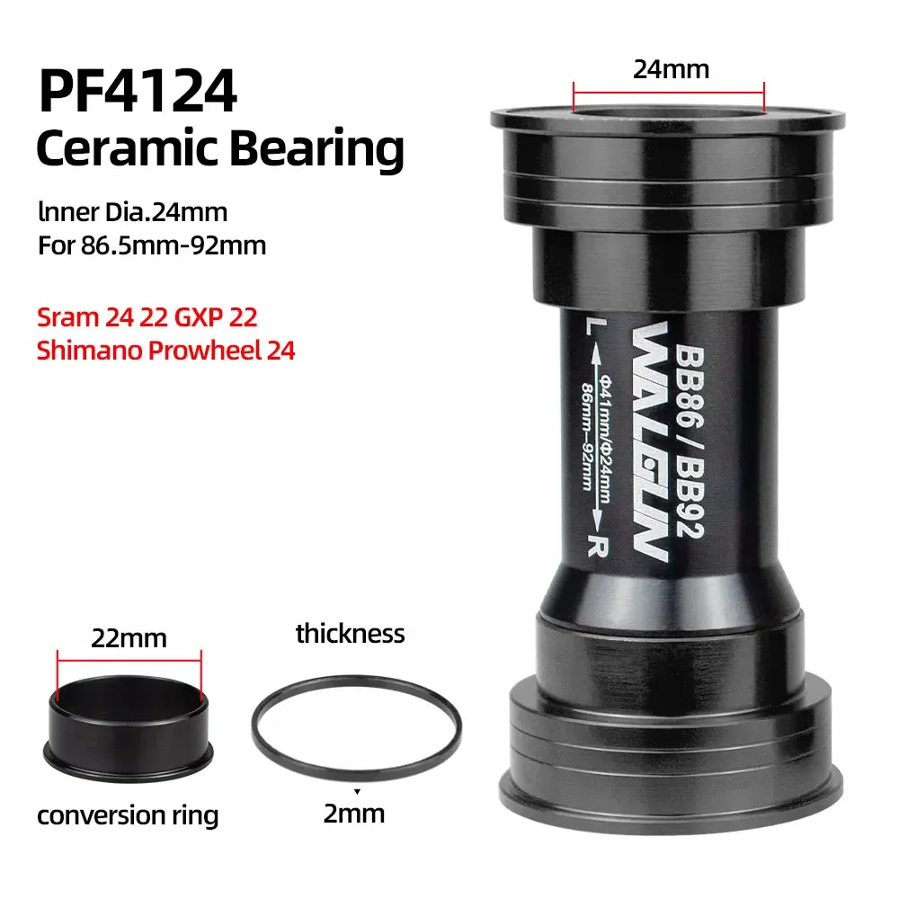 BB86 BB92 Press Fit Fiets Trapas Keramische BB MTB Road PF4124 PF4130 PF41 41mm 24mm 30mm 29mm Shell fiets Crank Onderdelen