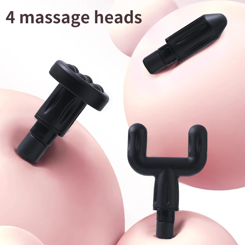 Mini Portable Electric Muscle Massager Fascia Gun Back Neck Cervical Shoulder Body Relaxing Treatment Massaging Guns Pain Relief